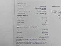 Lab-grown diamant round brilliant - 1.55ct ( igi gecertificeerd ) - afbeelding 7 van  9