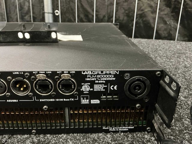 Lab gruppen plm20000q amplifier - afbeelding 5 van  5