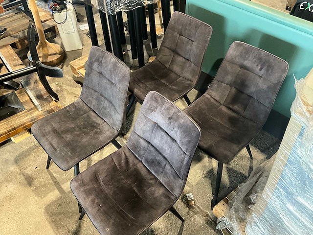 Label 51 - eetkamerstoel (4x) - afbeelding 2 van  9