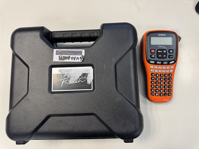 Label printer, brother, pt-e100, oranje - afbeelding 2 van  6