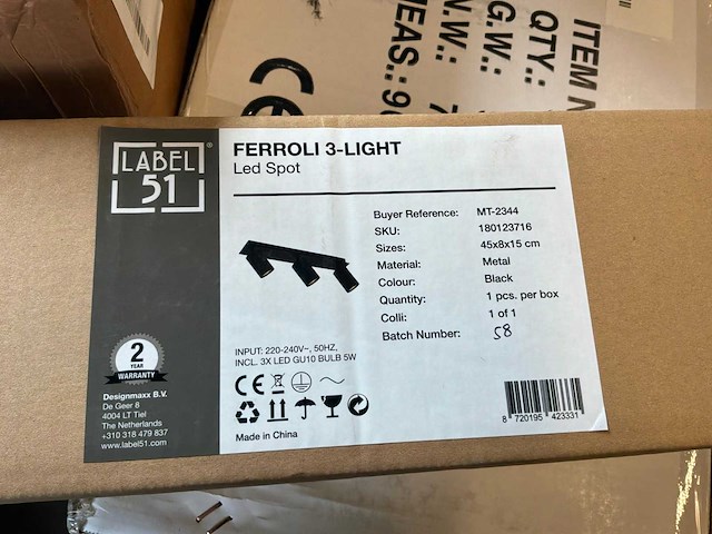 Label51 ferroli plafondlamp - afbeelding 3 van  4