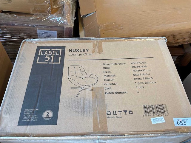 Label51 huxley draaifauteuil - afbeelding 5 van  5