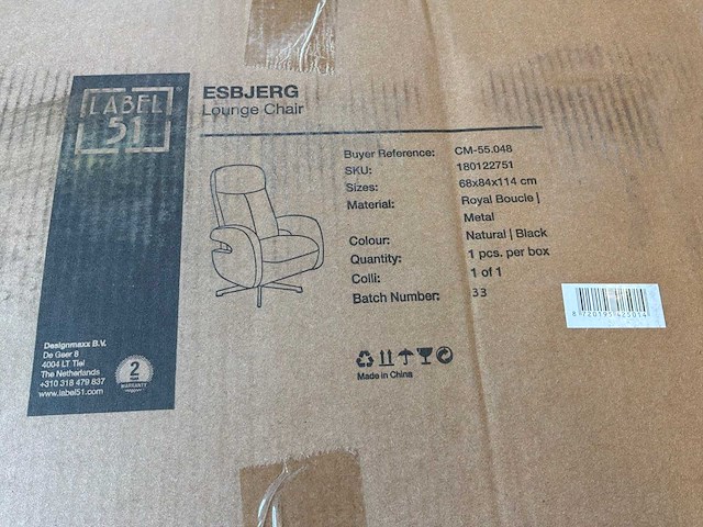 Label51 relaxfauteuil esbjerg - afbeelding 8 van  8