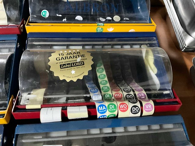 Labellord codeersticker bakken (6x) - afbeelding 4 van  5