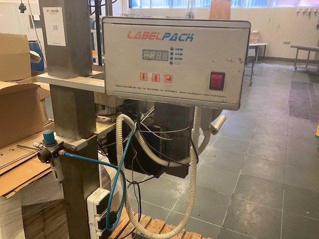 Labelpack sato lt408 etiketteermachine - afbeelding 4 van  7
