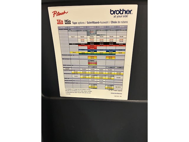 Labelprinter brother p-touch 2030 in koffer. - afbeelding 3 van  3