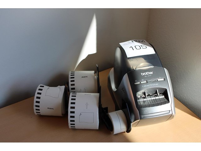 Labelprinter brother ql-570. - afbeelding 1 van  2