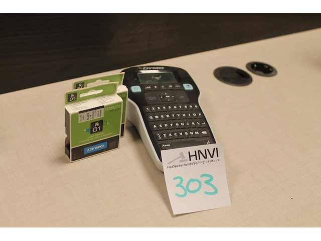 Labelprinter dymo d1 met twee cassettes. - afbeelding 1 van  2