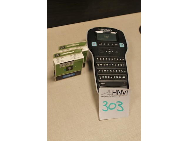 Labelprinter dymo d1 met twee cassettes. - afbeelding 2 van  2