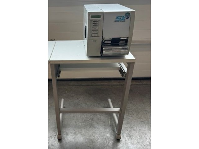 Labelprinter stickers op rol tec/toshiba, sx5, grijs, bouwjaar 2012 - afbeelding 1 van  5
