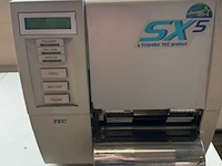 Labelprinter stickers op rol tec/toshiba, sx5, grijs, bouwjaar 2012 - afbeelding 2 van  5