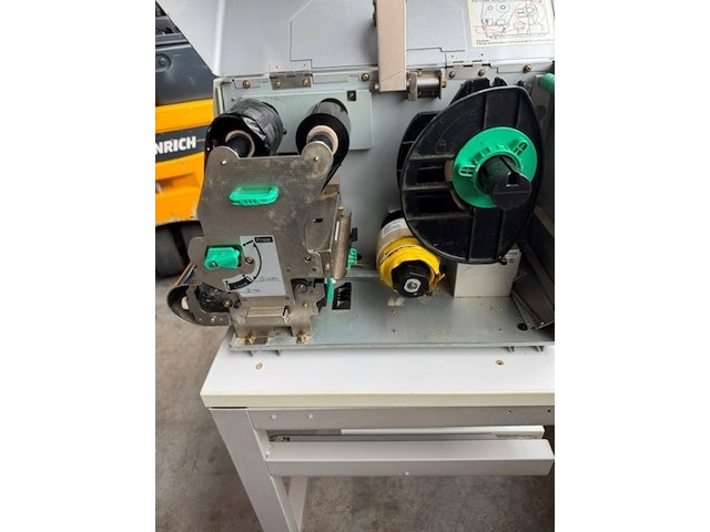 Labelprinter stickers op rol tec/toshiba, sx5, grijs, bouwjaar 2012 - afbeelding 4 van  5