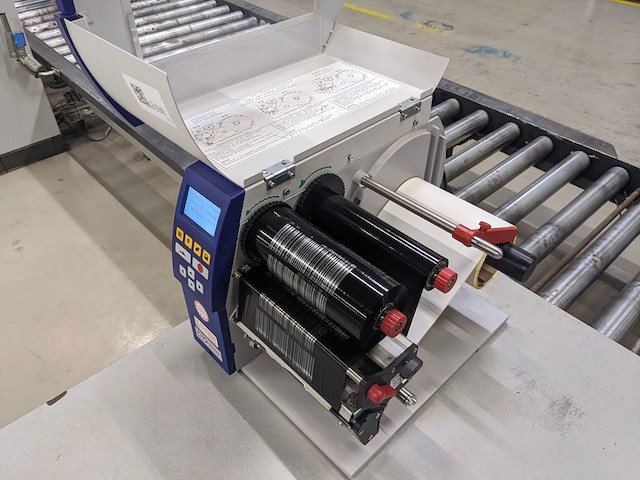 Labelprinter, valentin, compa 162-12, blauw wit - afbeelding 3 van  9