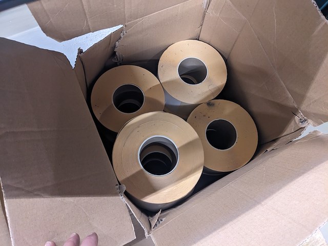 Labelprinter, valentin, compa 162-12, blauw wit - afbeelding 5 van  9