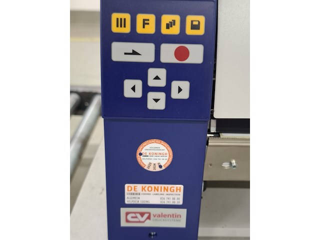 Labelprinter, valentin, compa 162-12, blauw wit - afbeelding 8 van  9