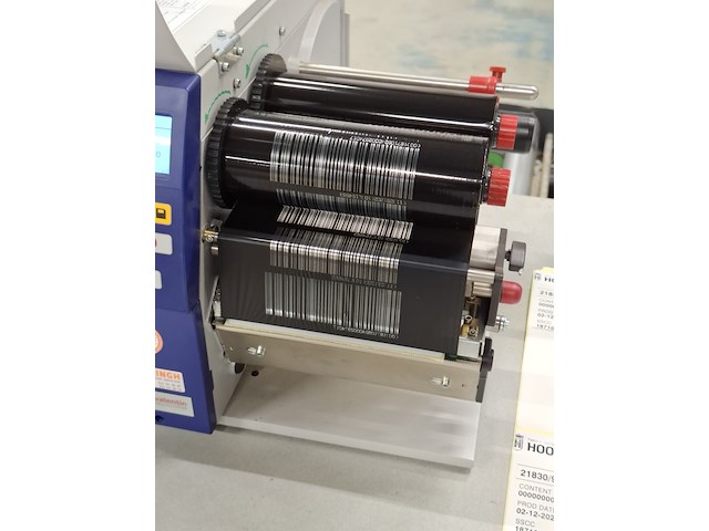 Labelprinter, valentin, compa 162-12, blauw wit - afbeelding 9 van  9