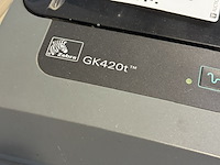 Labelprinter zebra, gk420t - afbeelding 2 van  4