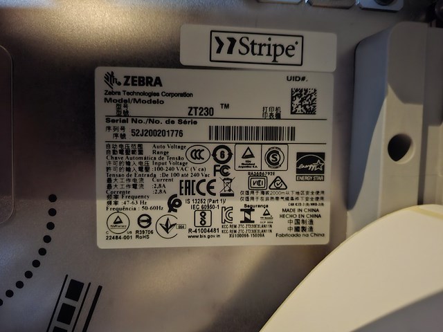 Labelprinter zebra, zt230 - afbeelding 5 van  5