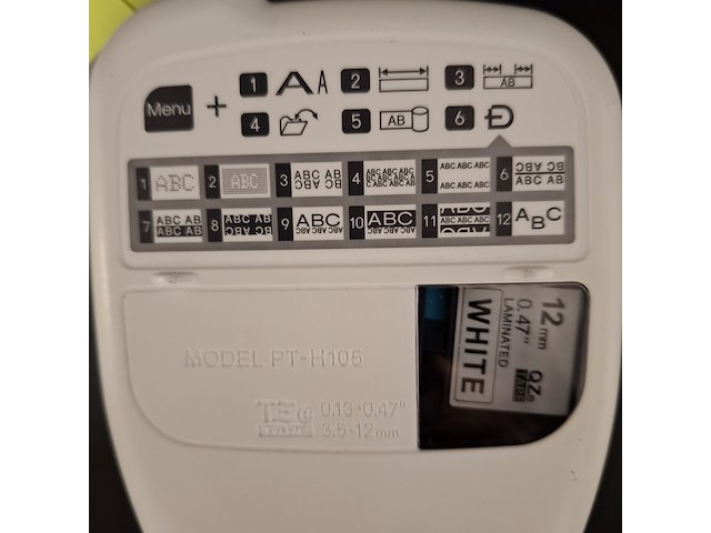 Labelwriter brother, p-touch h105 - afbeelding 3 van  3