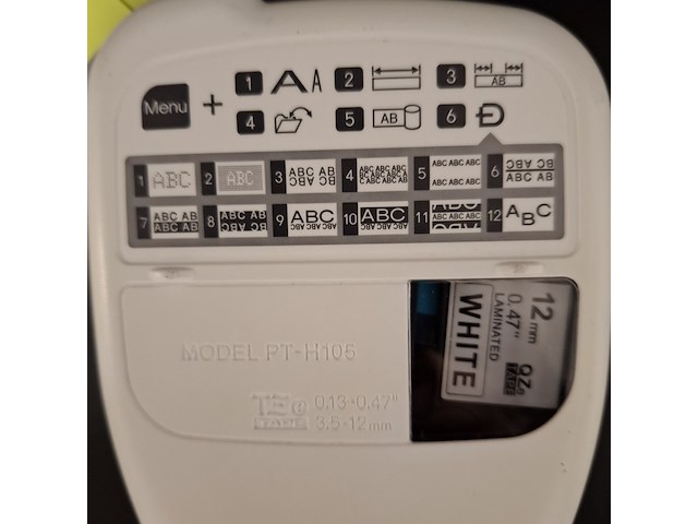 Labelwriter, brother, p-touch h105 - afbeelding 3 van  3