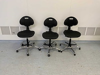 Laberatorium werkstoel (3x) - afbeelding 1 van  4