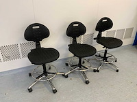 Laberatorium werkstoel (3x) - afbeelding 3 van  4