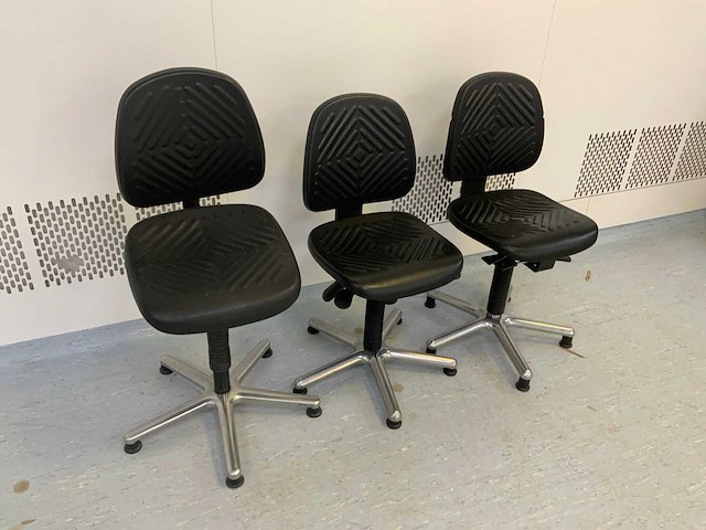 Laberatorium werkstoel (3x) - afbeelding 4 van  4