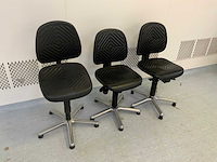 Laberatorium werkstoel (3x) - afbeelding 4 van  4