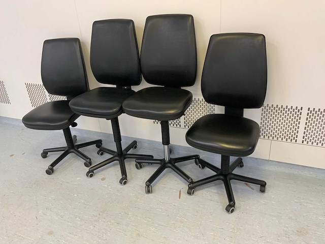Laberatorium werkstoel (4x) - afbeelding 2 van  4