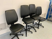 Laberatorium werkstoel (4x) - afbeelding 3 van  4