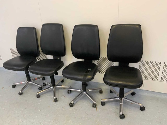 Laberatorium werkstoel (4x) - afbeelding 3 van  4