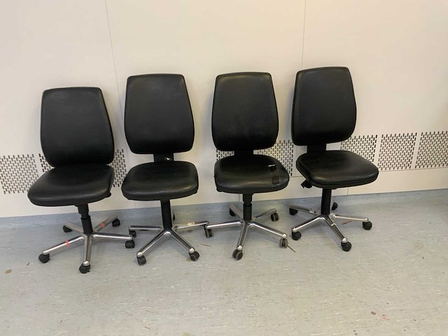 Laberatorium werkstoel (4x) - afbeelding 1 van  4