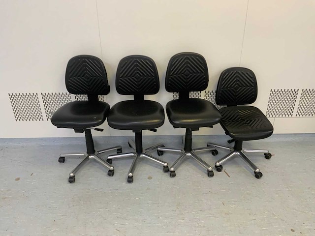 Laberatorium werkstoel (4x) - afbeelding 1 van  4