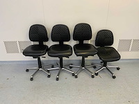 Laberatorium werkstoel (4x) - afbeelding 1 van  4
