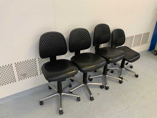 Laberatorium werkstoel (4x) - afbeelding 3 van  4