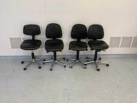 Laberatorium werkstoel (4x) - afbeelding 1 van  4