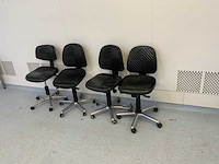 Laberatorium werkstoel (4x) - afbeelding 2 van  4
