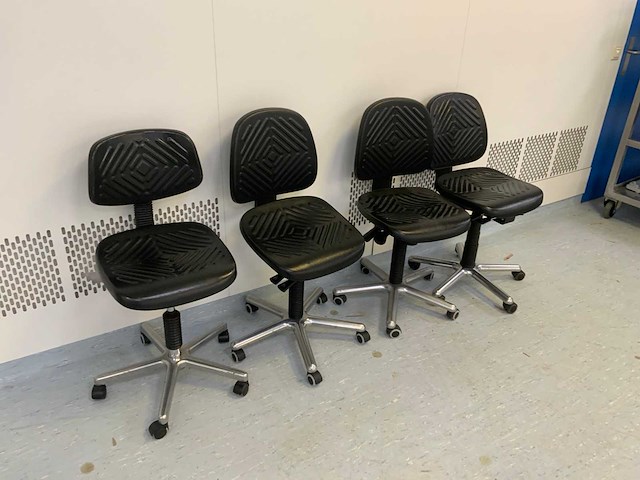 Laberatorium werkstoel (4x) - afbeelding 3 van  4