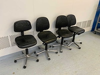 Laberatorium werkstoel (4x) - afbeelding 3 van  4