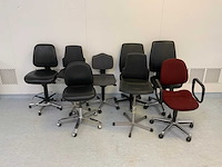 Laberatorium werkstoel (8x) - afbeelding 1 van  4