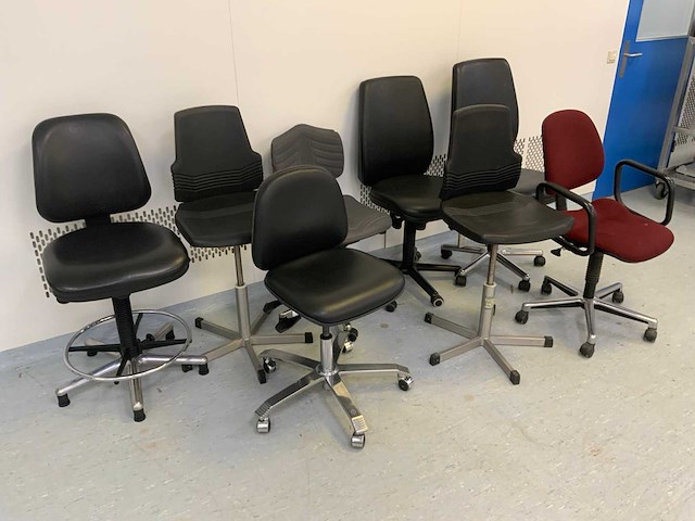 Laberatorium werkstoel (8x) - afbeelding 4 van  4