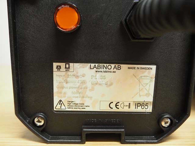 Labino ab - ps135 - cleanroom uv inspectielamp - afbeelding 3 van  6