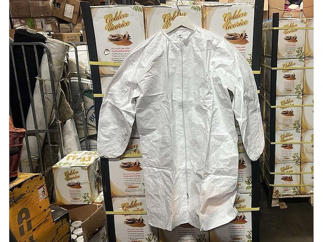 Laboratorium jas - 25 pack (12x) - afbeelding 1 van  3