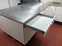 Laboratorium meubel, wit - afbeelding 2 van  12