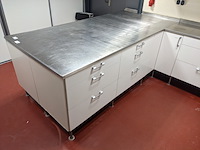 Laboratorium meubel, wit - afbeelding 6 van  12