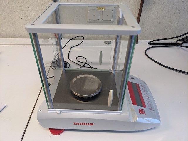 Laboratorium micro weegschaal, ohaus, pioneer pa224c - afbeelding 1 van  4