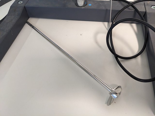 Laboratorium mixer, ika, eurostar 60 control, blauw - afbeelding 5 van  10