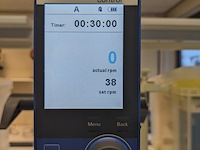 Laboratorium mixer, ika, eurostar 60 control, blauw - afbeelding 8 van  10