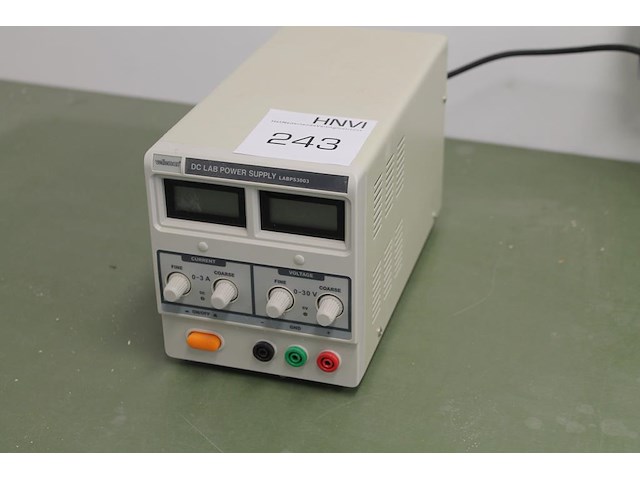 Laboratorium voedingskast / power supply velleman labps3003. - afbeelding 1 van  3