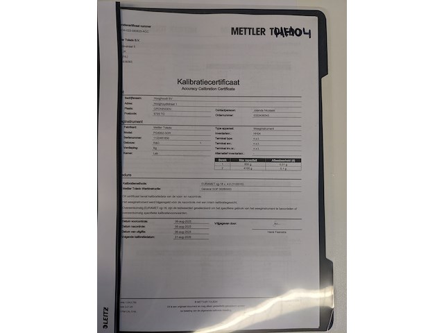 Laboratorium weegschaal, mettler toledo, pg 4002s - afbeelding 3 van  5